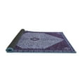 thumbnail image 2 of Ahgly Company Indoor Square Persian Blue Traditional Area Rugs, 7' Square, 2 of 4