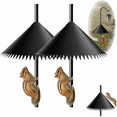 thumbnail image 2 of Squirrel Baffle for Bird Feeder Pole, Wrap-Around Squirrel Guard, 2 of 9