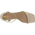 thumbnail image 3 of Sam Edelman Wilson Modern Ivory Ankle Strap Squared Open Toe Block Heeled Sandal (Modern Ivory, 8.5), 3 of 5