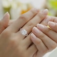 thumbnail image 3 of 2 Carat IGI Certified Round Shape Lab Grown Diamond Engagement Ring | 14K Rose Gold | Rosalind Split Shank Halo Lab Diamond Ring | FG-VS1-VS2 Quality Friendly Diamonds, 3 of 6