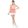 thumbnail image 4 of Blusa bicolor sin mangas Roman Fashion /Juvenil, 8038 (Coral) coral CH, 4 of 4