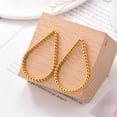 thumbnail image 5 of [Clearance] Teardrop Earrings for Women Gold-plated Water Drop Trendy Jewelry for Daughter Birthday Thanksgiving Gift on Clearance, 5 of 6