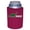 Fuchsia, variant on Dino-Saur Thick Foam Old School Can Coolie (Yellow)