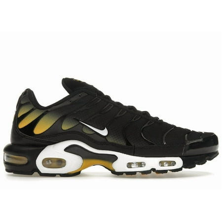 Nike Men's Air Max Plus Black University Gold White Running Shoes, from StockX