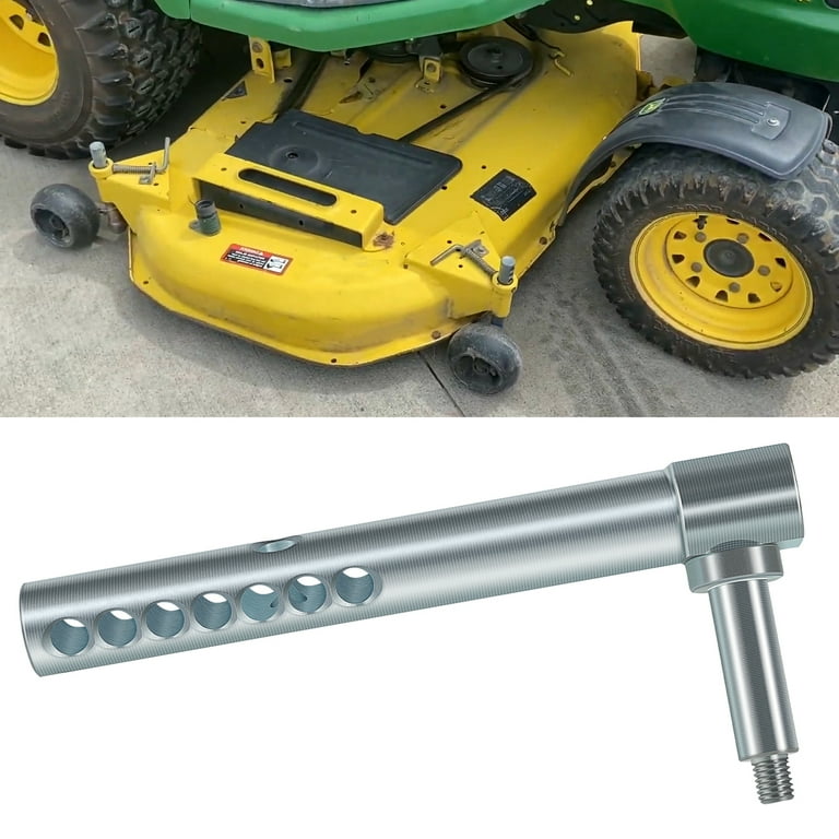 Adjustable Right Front Mower Deck Gauge Wheel Arm Fit for John Deere 54C 62C AM131288