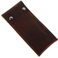 thumbnail image 2 of Travel Watch Pouch Leather Watch Case Single Watch Storage Case Travel Watch Holder, 2 of 8
