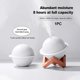 thumbnail image 3 of Humidificador de aire portátil WEIHJMXG de escritorio con USB para dormitorio oficina con luz de noche y soporte, 3 of 4