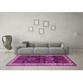 thumbnail image 3 of Ahgly Company Indoor Rectangle Persian Purple Traditional Area Rugs, 2' x 4', 3 of 4