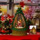 thumbnail image 5 of Bola de nieve navideña de 10", bolas de nieve musicales, linternas iluminadas con purpurina, ciervo, Claus, árbol de Navidad, decoración de mesa navideña, regalos cristianos, 5 of 7