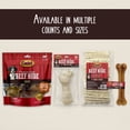 thumbnail image 6 of Cadet Rawhide Pressed Dog Bones for Small Dogs, Single Ingredient Dog Treats, 6.5 Inch, 12 Count, 6 of 8