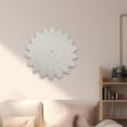 thumbnail image 6 of Boho Wood Wall Art Decorative Sculpture Geometric Design Wooden Material Kitchen Hallway Bedroom, 6 of 9