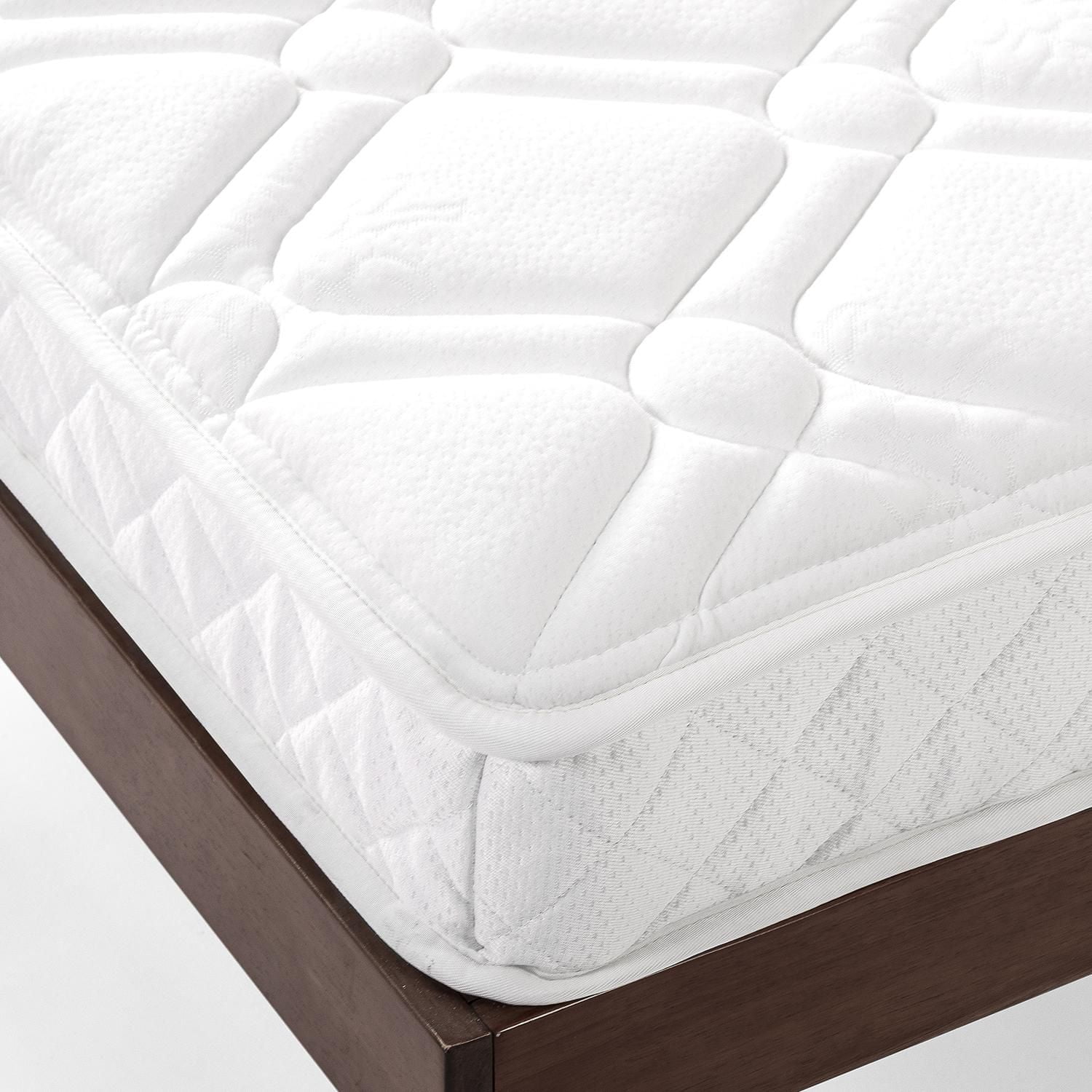 Zinus Spa Sensations 6 inch Hybrid Pocket Spring Mattress, Twin, Full