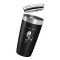 thumbnail image 3 of Dunns Lake Map Tumbler Travel Mug Insulated Laser Engraved Coffee Cup Illinois 20 oz Black, 3 of 5