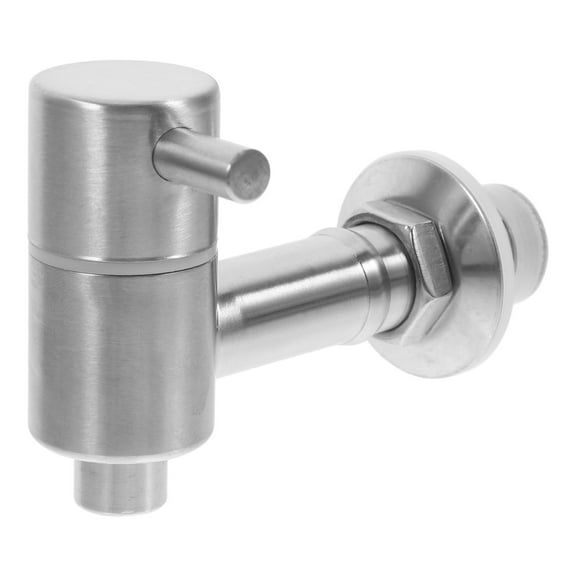 ELAYARD Silver Beverage Dispenser Spigot ABS PP 304 Stainless Steel Multiuse Compatibility Easy Replacement