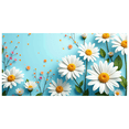thumbnail image 3 of Floral Backdrop Banner with Roses Sunflowers and Leaves for Wedding Decoration Photography Party Background Romantic Event Decor Floral Arrangement, 3 of 4