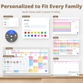 thumbnail image 6 of Dragon Touch 21.5 Inch Digital Calendar with Chore Chart, Smart Family Planner Wall & Desk Mountable for Seamless Scheduling, 6 of 12