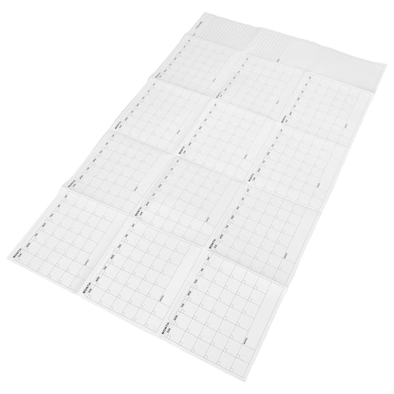 TABLZONE White Dry Erase Wall Calendar Large Size Yearly Planner with Included Erasable Pen