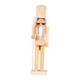 thumbnail image 4 of Dualoai 15inch Christmas Nutcracker Christmas DIY Nutcracker Figure for Festive Home, 4 of 9