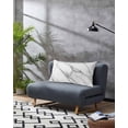 thumbnail image 3 of Marble White Pillow Covers King Size, Ombre Grey Modern Minimalist Soft Bed Throw Pillowcases Breathable Cooling Long Lumbar Body Pillow Sham Cover for Bed Sofa 20''x40'', 3 of 7