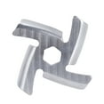 thumbnail image 4 of Grinder Attachment,Electric Mincer Blade Stainless Cross Mincer Blade Meat Grinder Plate User-Friendly Design, 4 of 8