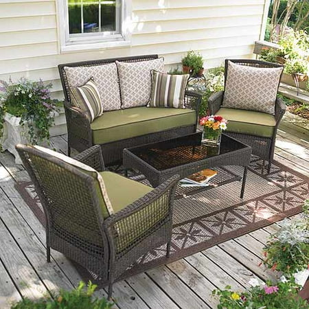 Bali Island 4 Pc Deep Seating Set