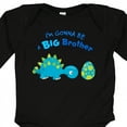 thumbnail image 4 of Inktastic Happy Dinosaur Future Big Brother Boys Long Sleeve Baby Bodysuit, 4 of 5