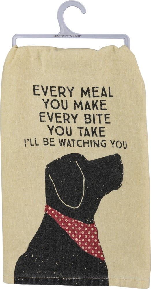 Oven Mitt 2 Dish Towels Potholder Mainstream International Dog Lover’s Kitchen Linens Feliz Navidog Bundle of 4 