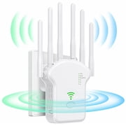 2026 WiFi Extender Signal Booster, Longest Range Up to 8500 sq.ft, 1200Mbps Internet Repeater for Home and Outdoor, Wireless Amplifier Quick Setup
