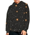 thumbnail image 5 of DISNIMO Galaxy Star Hoodies for Girls Black Hoodie Size 6-7 Kids Streetwear Hoodie Sweatshirt for Girls and Boys Hooded Pullover Sweatshirts for Chidren Soft Clothing, 5 of 7
