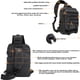 thumbnail image 4 of Mochila bandolera NICGID para el pecho y el hombro para portátil de 13,3", 4 of 7