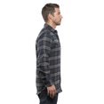 thumbnail image 4 of Burnside Men's Plaid Flannel Shirt - B8210, 4 of 4