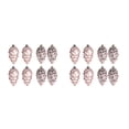 thumbnail image 4 of Guardoinrt 8pieces Add Festive Touch With Pine Cones Pendant For Tree Decoration Plastic Pine Tree Hanging ABS Plastic Pine Cones Rose Gold 2Set, 4 of 6