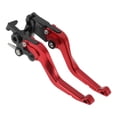 thumbnail image 1 of Palancas de freno y embrague cortas únicas para KTM 790 Adventure R 2019-2024, palanca de freno ajustable en 6 posiciones, aleación de aluminio roja, 1 par, 1 of 7