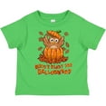 thumbnail image 3 of Inktastic Whoo's Ready for Halloween? Cute Owl in a Pumpkin Boys or Girls Toddler T-Shirt, 3 of 5