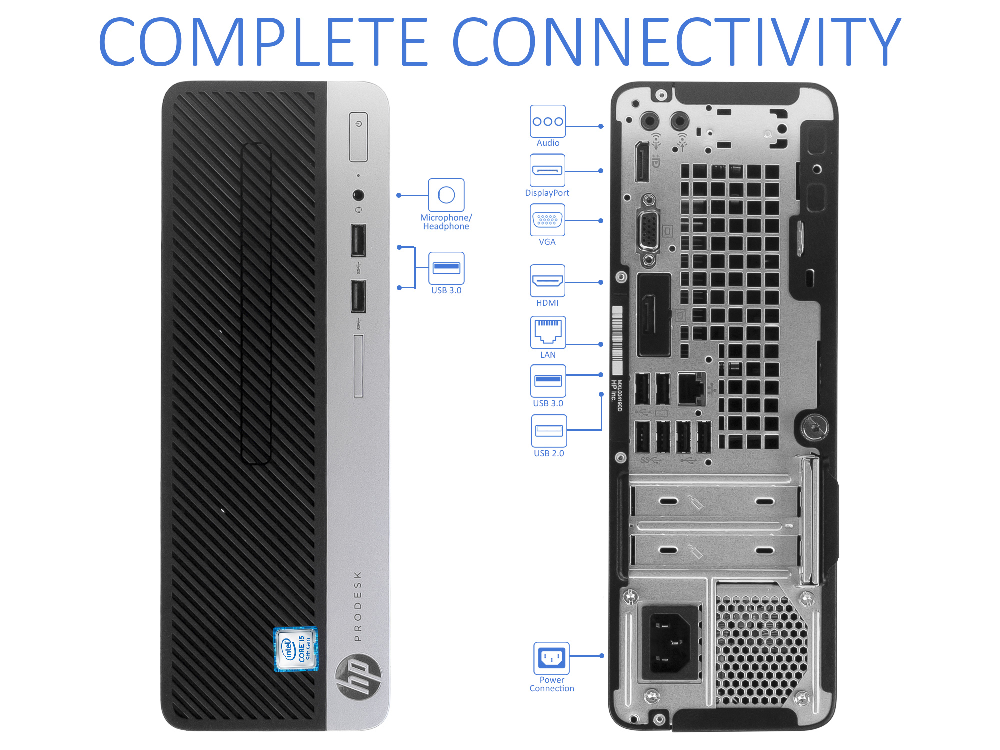 HP ProDesk 400 G6 Mini 8Go/512Go SSD Intel Core i5 Reconditionné