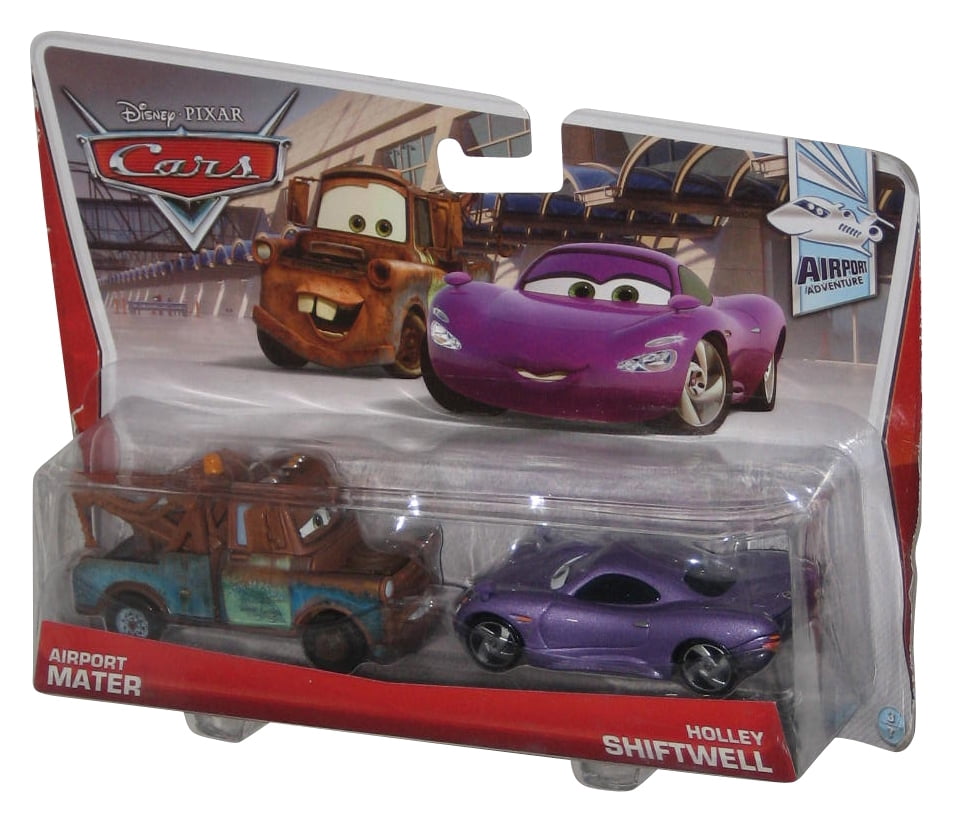 labyrint In dienst nemen Omgeving Disney Pixar Cars Movie (2012) Airport Adventure Mater & Holley Shiftwell  Toy Car Set - Walmart.com