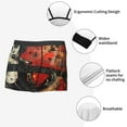 thumbnail image 3 of Hirioo Abstract Skull Guitar Art for Men's Boxer Briefs Men Cotton Underwear Boxer Briefs Panties-Small, 3 of 5