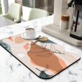 thumbnail image 2 of Stylish Organization with Boho Coffee Mat, 19.5x12in Must-Have Coffee Station Accessory, Absorbent Dish Drying Mat for Kitchen Counters, Coffee Mat Appealing Abstract Art Coffee Machine Decor, 2 of 7