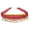 Color:Red, variant on Shimmering Belly Dance Dog Waist Skirt Adjustable Length Corgy Belly Dancing Costume Pet Party and Stage Show Accessory