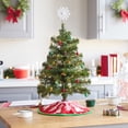 thumbnail image 2 of Hallmark QSB6102 Miniature Disney Mickey Mouse Tree Topper and Christmas Tree Skirt Set, 2 of 4