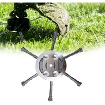 6Inch Steel Weed Eater Trimmer Head, Wire Rotary Brush Weed Cutter, Wire Weed Trimmer Head Weed Remover Tool, Wired Trimmer for Lawn Mower Tray