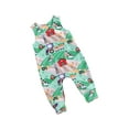 thumbnail image 2 of Infant Baby Cartoon Patterns Jumpsuit, 6 12 18 24M 3T Cute Style Sleeveless Round Neck Romper, 2 of 5