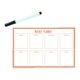 thumbnail image 5 of Juego de calendario de Pizarra DYNWAVEMX con marcador Borrado en seco, 5 of 8