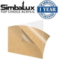 thumbnail image 6 of SimbaLux Acrylic Sheet Clear 4 x 6 Panel 0.08 Thick 2mm Plexiglass Board, Easy to Cut, Pack of 5, 6 of 9