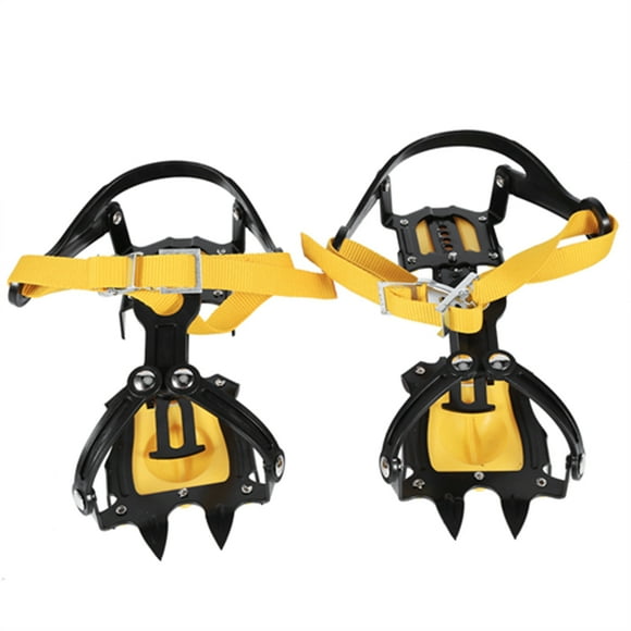 Ice Climb Boot, Anti Slip Spike Ice Gripper Durable 1 Pair Crampons, Ice Spikes, 10-teeth Ice Grips Slip Resistant For Snow Ground Hiking