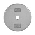 thumbnail image 1 of CAP Barbell Placas de pesas estándar de hierro fundido de 1 pulgada, gris, individual, 12.5 libras, 1 of 2