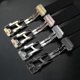 thumbnail image 3 of Watchband For Hublot Big Bang Silicone 25*19mm Waterproof Men's Watch Strap Chain Watch Accessories Rubber Bracelet Wristband-blue A Black, 3 of 3