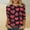 3-Pink, variant on successthop Valentines Womens Tops 3/4 Sleeve Tops for Women Round Neck Polyester Casual Love Heart Printed Lover Gift Blouse Tops for Valentines Gifts Red M