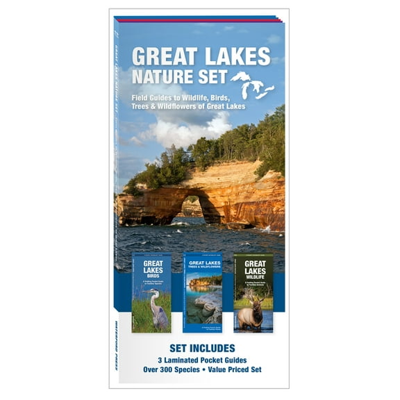 Nature Set: Great Lakes Nature Set : Field Guide to Wildlife, Birds, Trees & Wildflowers of the Great Lakes (Mixed media product)