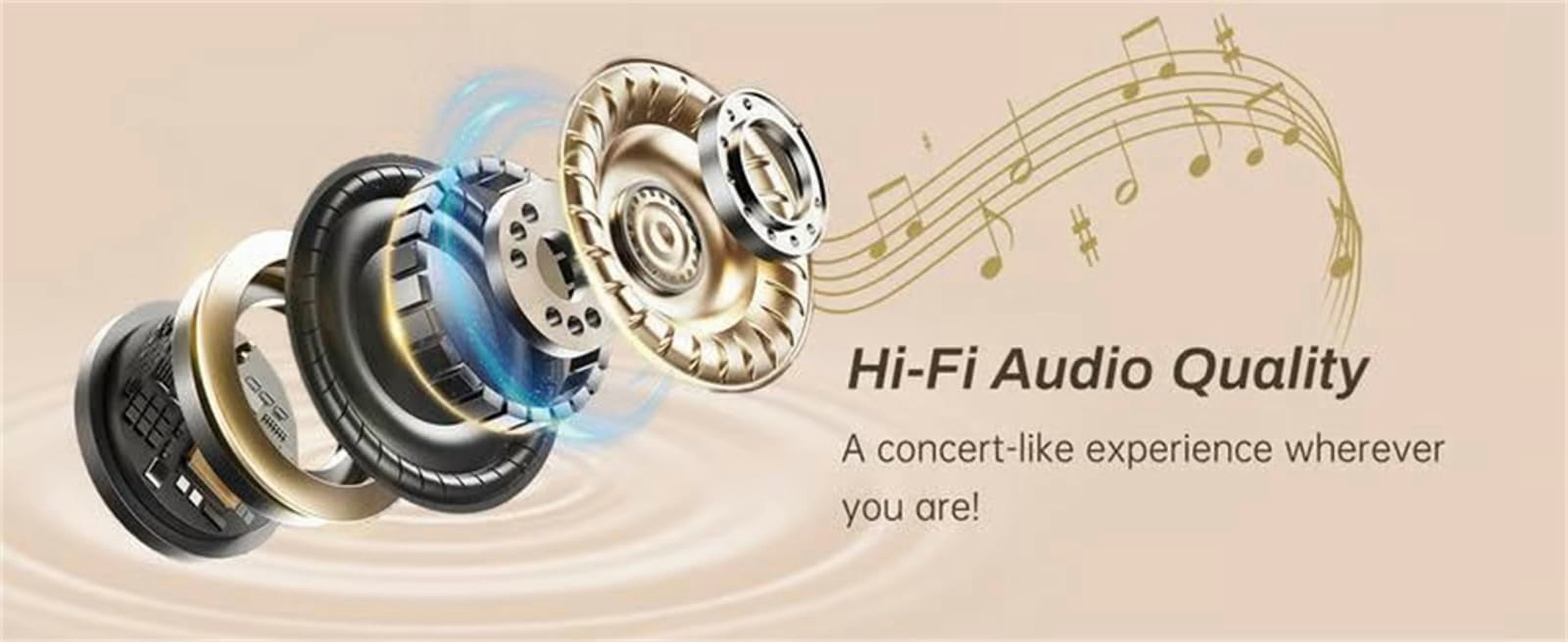 2 Pairs Tiny Size Invisible Wireless Bluetooth Headphones, Sk35 Bluetooth in Ear Headphones, Mini Sleep Earphones, Four-Ear Painless Mini in-Ear Headphones, Dual Bluetooth Earphones Wireless (1PC,C)